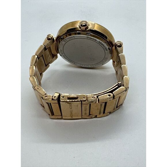 Michael Kors Parker MK5865 Women Rose Gold Analog Dial Quartz Wrist Watch JNA418 main image 5